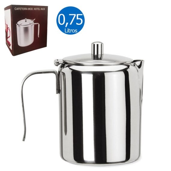 Cafeteira inox Hotel 0.75Lt