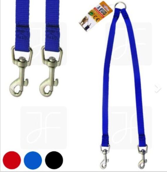 Trela Zoo Dupla 45cm