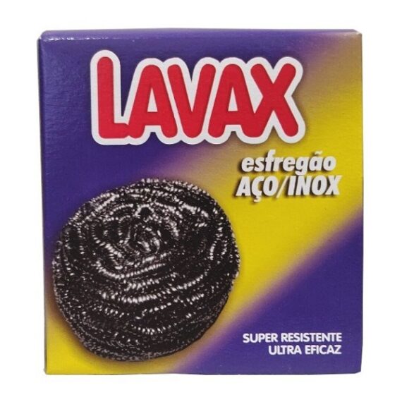 Lavax esfregao inox 18grs