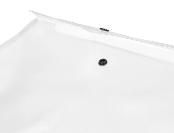 Bolsa porta documentos c/mola A4 transparente
