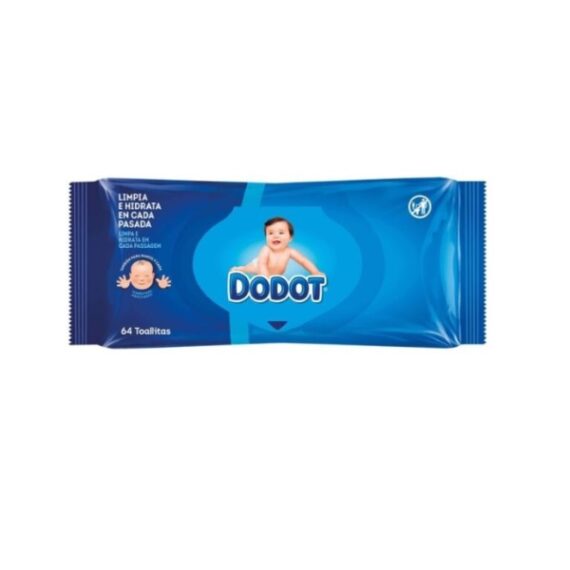 Dodot Azul Toalhitas 64Unid S/Push Up