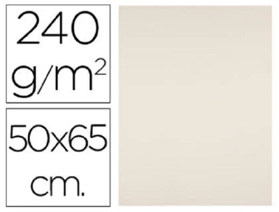 Cartolina 50x65 240gr creme