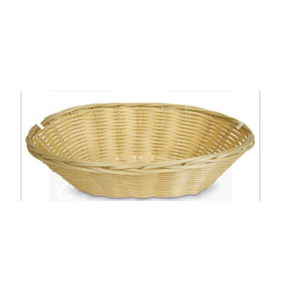 Cesto P/Pão Oval PLST (24x16x8)