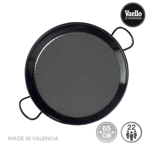 Frigideira p/ Paelha Aço Esmaltado 60cm