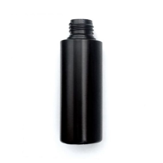 Garrafa Plastica 100ml Preta PP24/410
