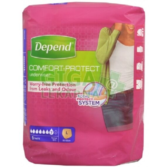 Depend Incontinencia pants Woman L 9un