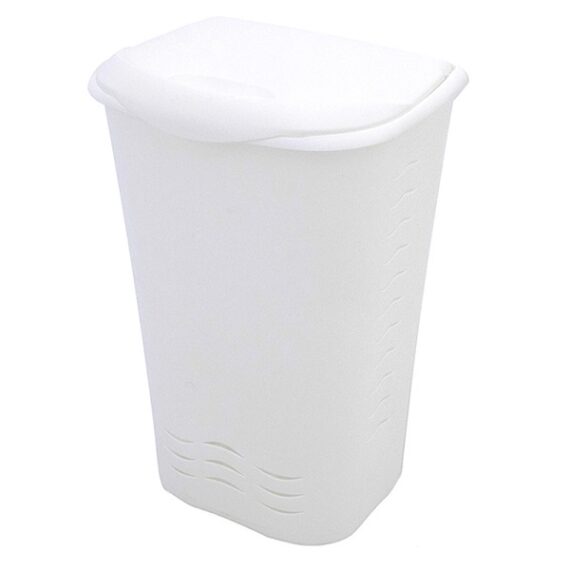 Cesto da Roupa Branco 70lts 45x37c68
