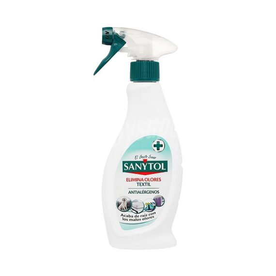 AR FRESHENER ELIMINA ODOR DE TÊXTEIS SANYTOL 500ml PISTOLA