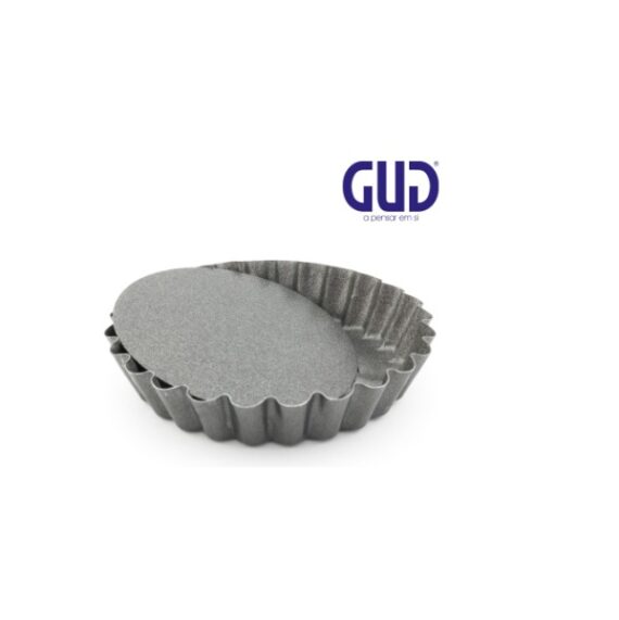 forma tartinha gud canelada 10x2 cm conj 6 solto