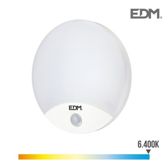 Aplique Redondo Exterior LED 15W 1250Lumens