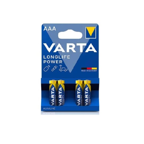 Pilha LR03 AAA Alcalina Varta Bl4