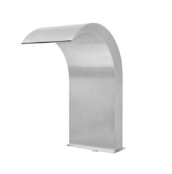 Fonte Para Piscina Aço Inoxidável Prateado ( 45x30x65cm)