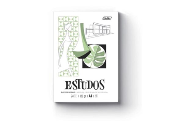 Cadernos estudos A4 24fl