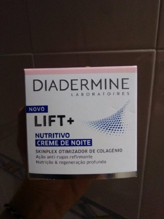 Diadermine creme rosto + lif antirugas noite 50ml