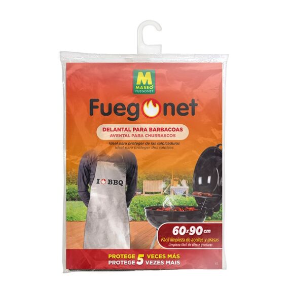 AVENTAL PROTEÇÃO CALOR 60x90cm FUEGONET MASSÓ