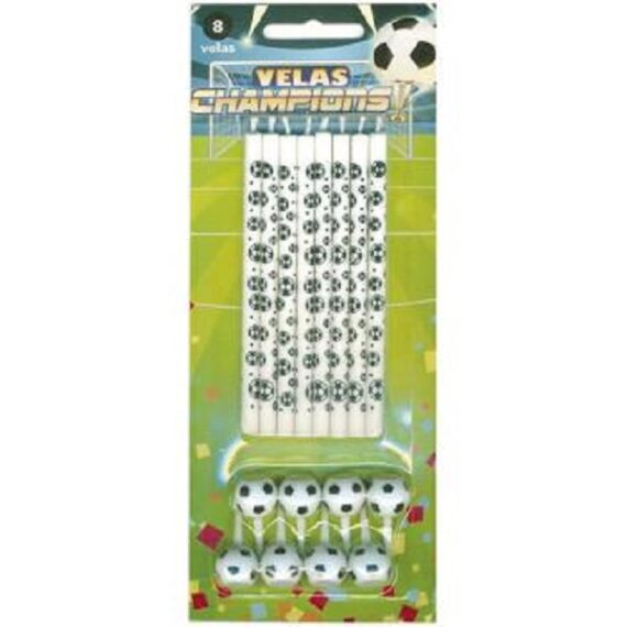 8 velas futebol