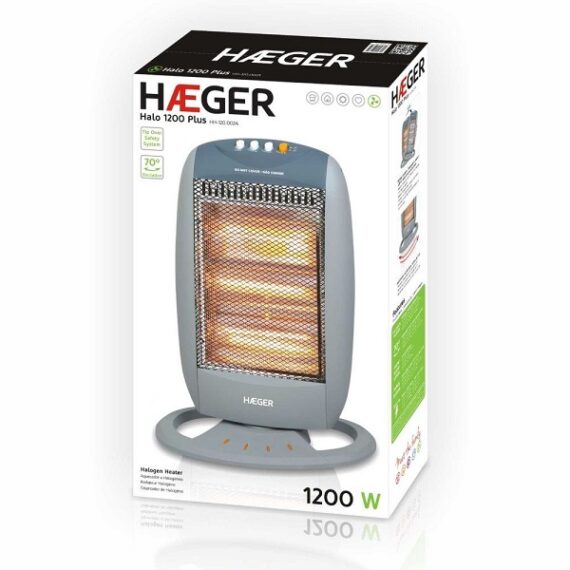 Aquecedor Halogeneo Halo 1200 plus HAEGER