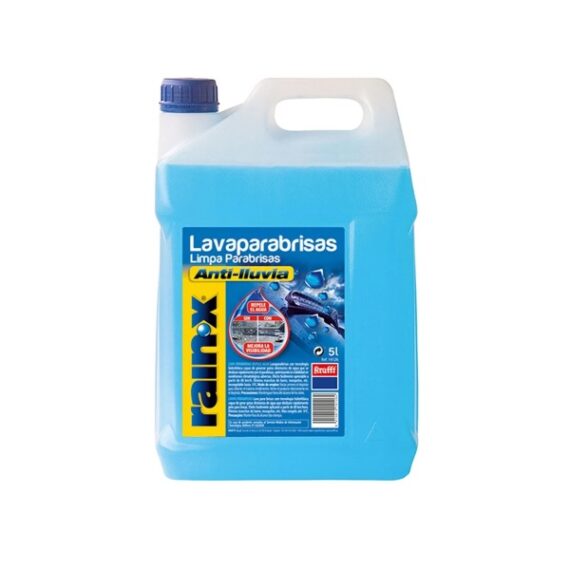 LÍQUIDO LIMPA PARA-BRISAS ANTICHUVA 5L RAINX