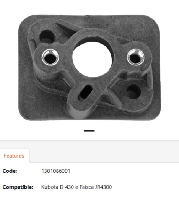 Falange admissao kubota D430 JR4300
