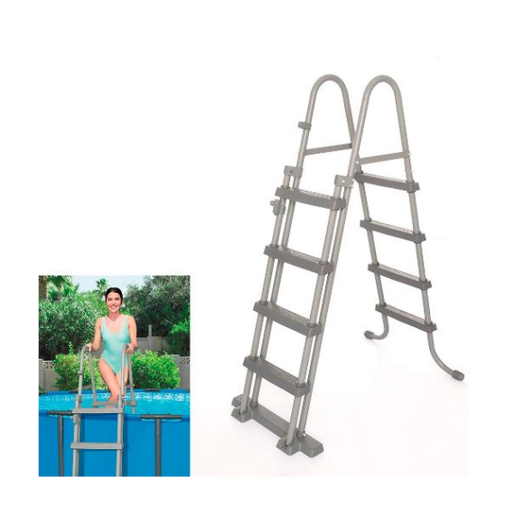 Escada P/Piscina 122 cm