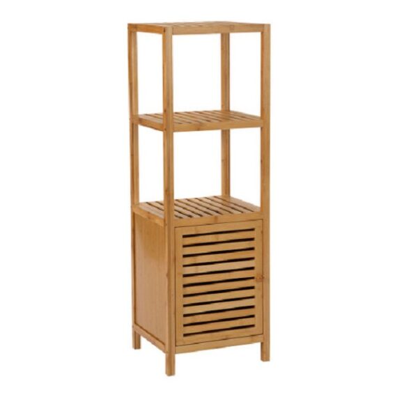ARMÁRIO DE BAMBU PARA WC 36x33x110cm BA73110 ANDREA HOUSE