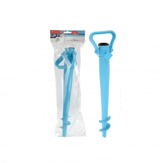 ESTACA DE PLÁSTICO PARA PARASOL 41cm CORES VARIADAS CORES / MODELOS DIVERSOS