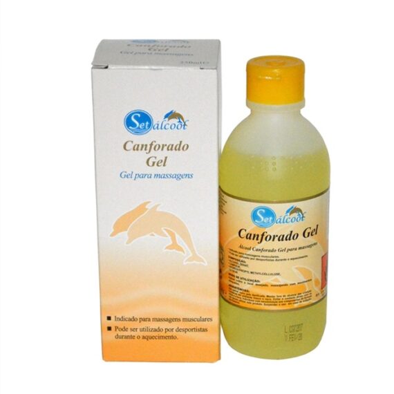 Alcool Canforado Gel 250ml