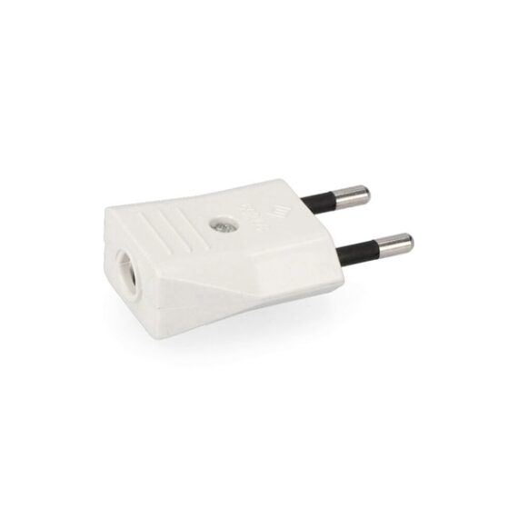 Ficha Macho 10A 250V Branca